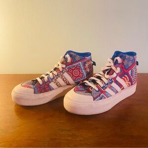 adidas x farm rio bravada platform sneaker